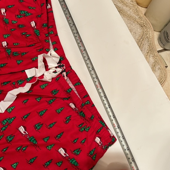 NWT VINEYARD VINES PJs, pajamas, flannel pants whales trees, Christmas M run big - Picture 9 of 10
